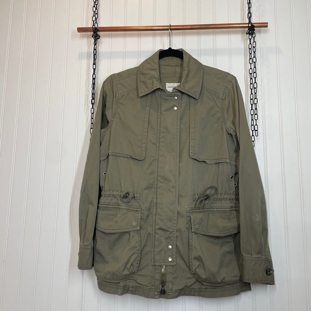 Club Monaco Olive Green Utility Jacket